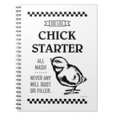 CHICK STARTER NOTIZBLOCK (Vorderseite)