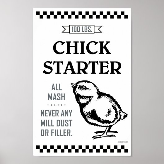 CHICK STARTER POSTER (Vorne)