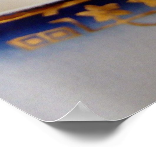 Chick Tea Poster (Ecke)