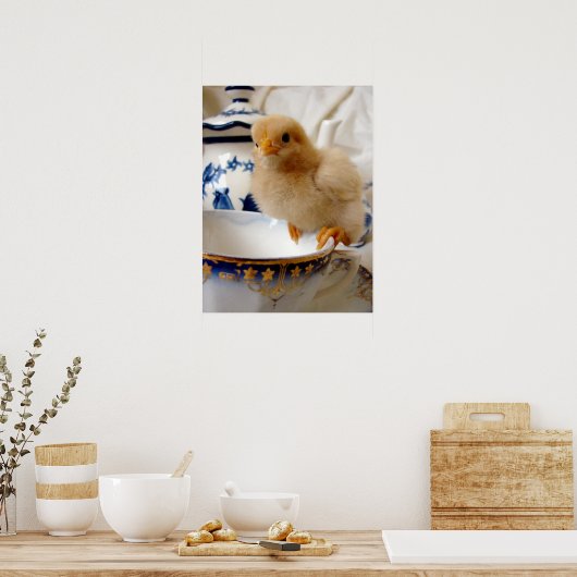 Chick Tea Poster (Küche)