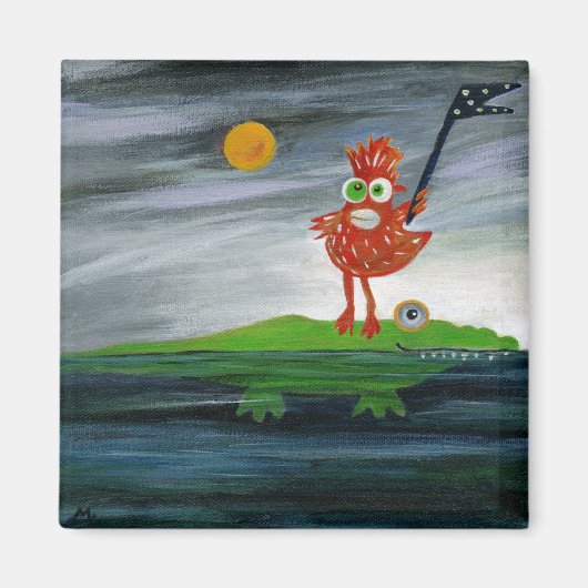 Chick und Crock Magnet (Vorne)