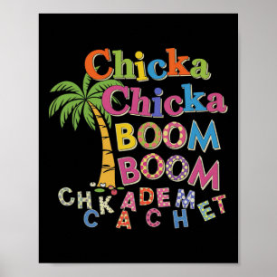 Chicka Boom Boom Ich bin froh dich am 1. Schultag Poster