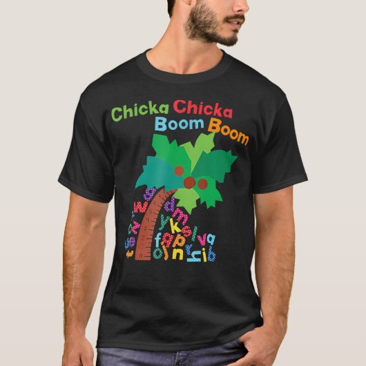 Chicka Boom Boom Ich bin froh, Sie zu sehen 1th Da T-Shirt (Vorderseite)