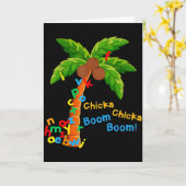 Chicka Chicka Boom Boom Im Glad To See You 1st Day Karte (Gelbe Blume)