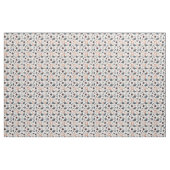 Chickadebird und Berry Muster Blumendesign Stoff (Yard (91,4 cm))
