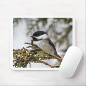 Chickadee_9505 Mousepad (Mit Mouse)