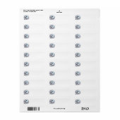 Chickadee Address Labels (Vorne)