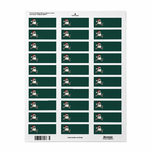 Chickadee Address Labels (Vorne)