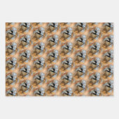 Chickadee / Anna's Hummingbird / Baumschluchzen Geschenkpapier Set (Vorderseite)