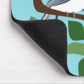 Chickadee auf Zweigmussepads Mousepad (Ecke)