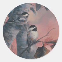 Chickadee-Aufkleber (Sammlerausgabe)