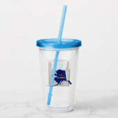 Chickadee Birch Beer Acryltrinkbecher (Rückseite)