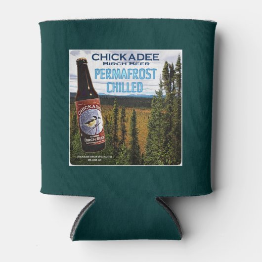 Chickadee Birch Beer Dosenkühler (Vorderseite)