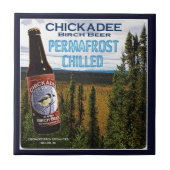 Chickadee Birch Beer Fliese (Vorderseite)