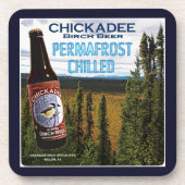 Chickadee Birch Beer Getränkeuntersetzer (Vorderseite)