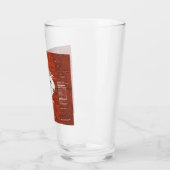 Chickadee Birch Beer Label Glas (Links)