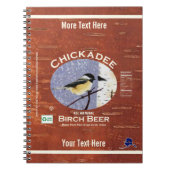 Chickadee Birch Beer Label Notizblock (Vorderseite)