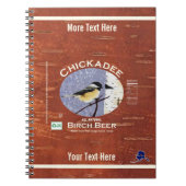 Chickadee Birch Beer Label Notizblock (Vorderseite)