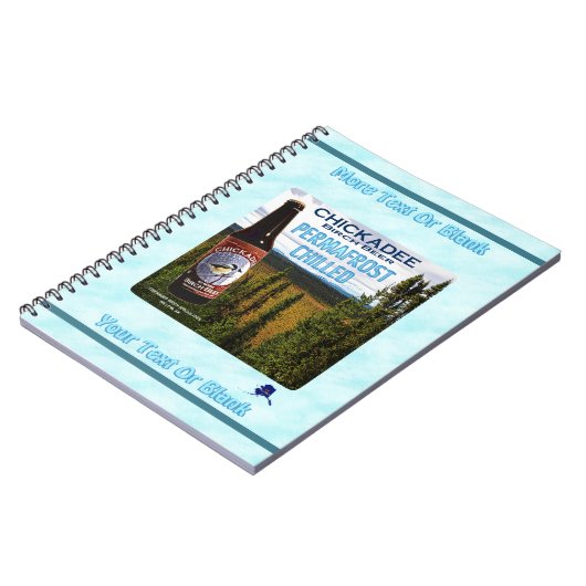 Chickadee Birch Beer Notizblock (Linke Seite)