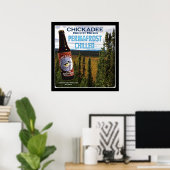 Chickadee Birch Beer Poster (Heimbüro)