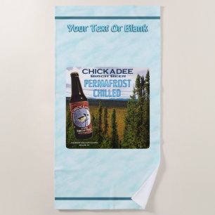 Chickadee Birch Beer Strandtuch