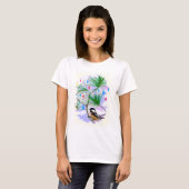 Chickadee Bird im Shirt Tree (Vorne ganz)