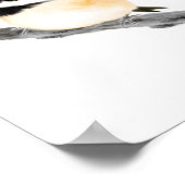 Chickadee Bird Poster Print (Ecke)