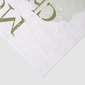 Chickadee Bird Winter Christmas Seidenpapier (Detail)