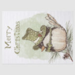 Chickadee Bird Winter Christmas Seidenpapier<br><div class="desc">Chickadee Bird Winter Christmas</div>