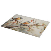Chickadee Birds Schneidebrett (Ecke)