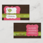 Chickadee Business Cards Visitenkarte (Vorne/Hinten)