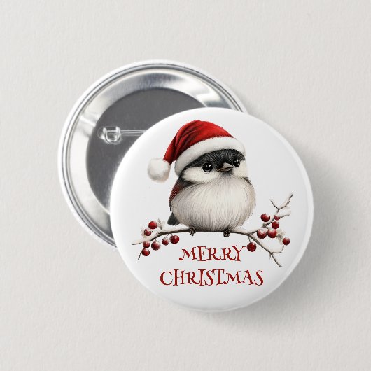 Chickadee Button (Vorne & Hinten)