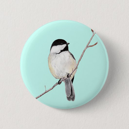 Chickadee Button (Vorderseite)