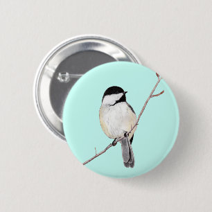 Chickadee Button
