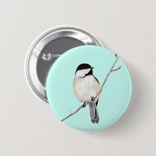 Chickadee Button (Vorne & Hinten)
