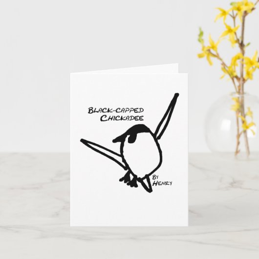 Chickadee by Henry Karte (Gelbe Blume)