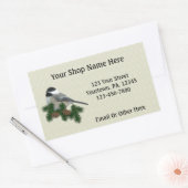 Chickadee Custom Business Sticker (Umschlag)