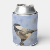 Chickadee dee dee dosenkühler (Kanne Vorderseite)