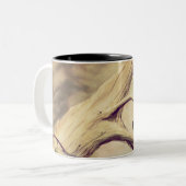 CHICKADEE durch SHARON SHARPE Zweifarbige Tasse (Vorderseite Links)