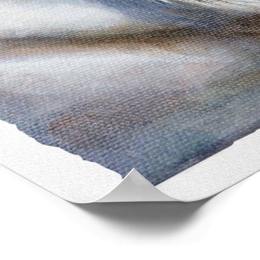 Chickadee Fine Art Print Poster (Ecke)