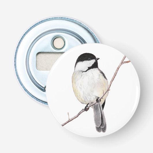 Chickadee Flaschenöffner (Vorderseite)