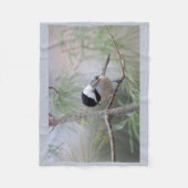Chickadee Fleecedecke (Vorderseite)