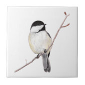Chickadee Fliese (Vorderseite)