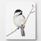Chickadee Fotoplatte (Vorderseite)