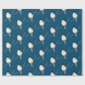 Chickadee Geschenkpapier (Flach)