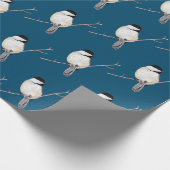 Chickadee Geschenkpapier (Ecke)