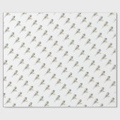 Chickadee-Geschenkwrap Geschenkpapier (Flach)