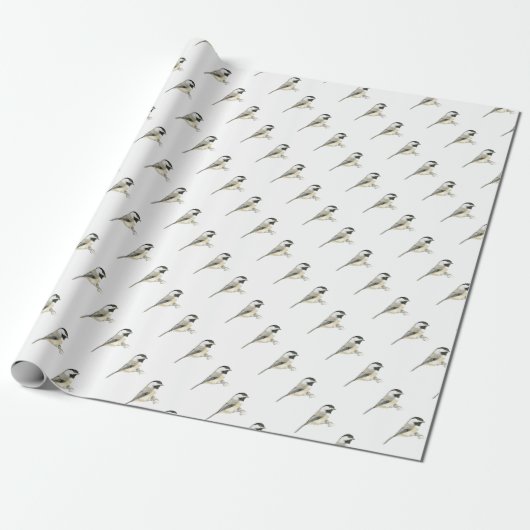 Chickadee-Geschenkwrap Geschenkpapier (Ungerollt)