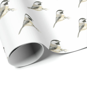 Chickadee-Geschenkwrap Geschenkpapier