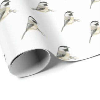 Chickadee-Geschenkwrap Geschenkpapier